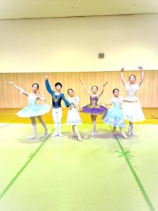 バレエ,コンクール練習